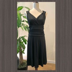 Avon Clothing - Black Empire Waist Dress /Built-in Shapewear